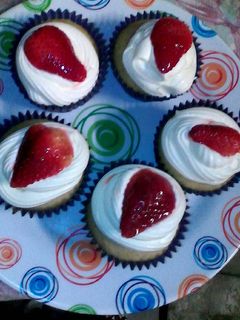 Una foto de Cupcakes rellenos