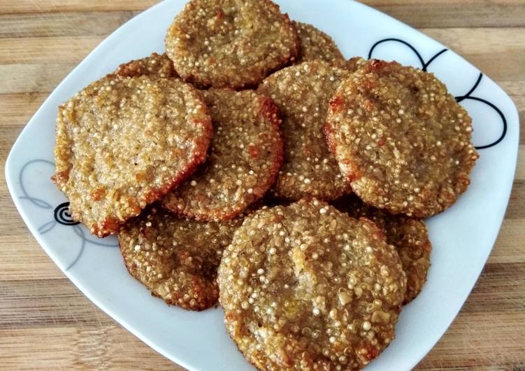 Galletas de Quinoa y avena Receta de Dores Rial Cookpad