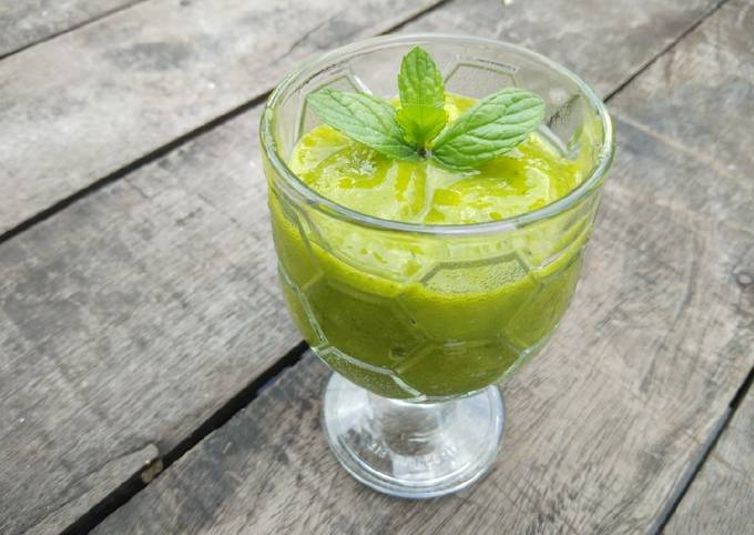 Resep Green smoothie yang Lezat Sekali