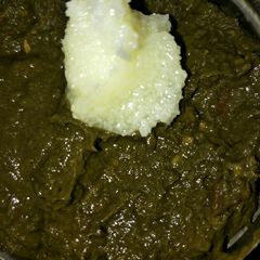 A picture of Sarson ka saag.