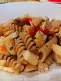 Pasta Mista Senza Glutine con Filetti di Ricciola e Pomodori Freschi