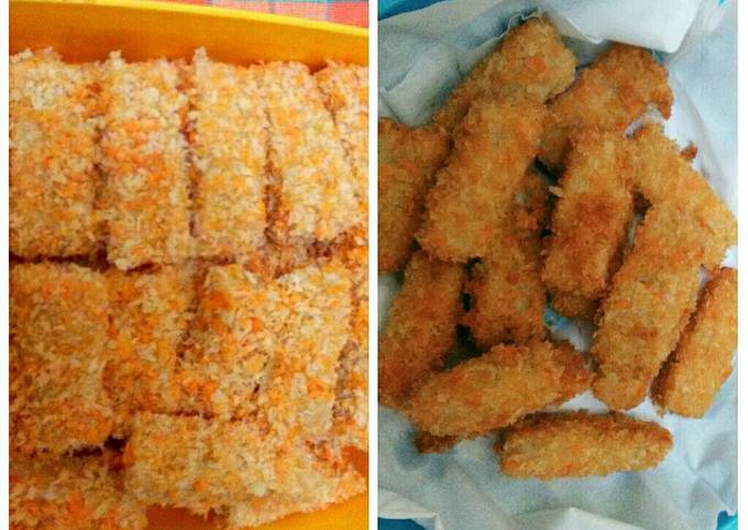 Cara Gampang Membuat Nugget ayam wortel sehat yang Lezat Sekali