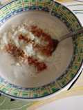 Arroz con leche perfumado
