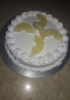 صورة لوصفة كيكة بالاناناس