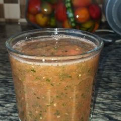 A picture of Tomato chutney#indian Food Contest.