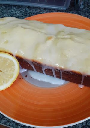 Una foto de Budín de limón