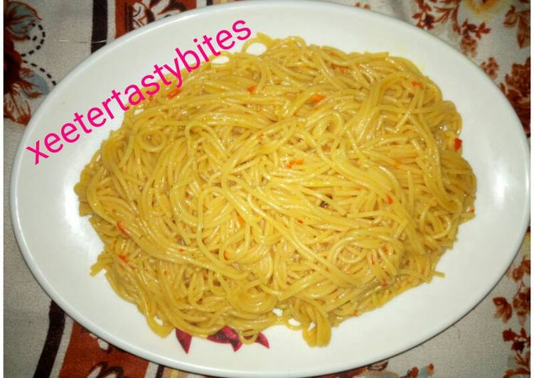 Simple Way to Prepare Perfect Spagetti