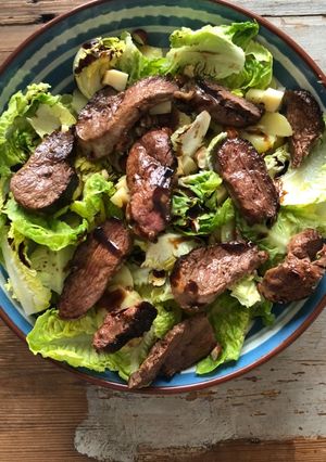Une photo de Salade aux magrets de canard