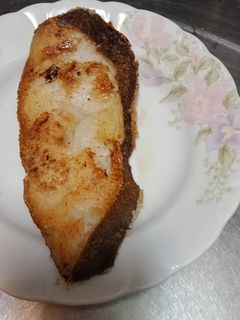 煎大比目魚(鱈魚) 的食譜成品照片