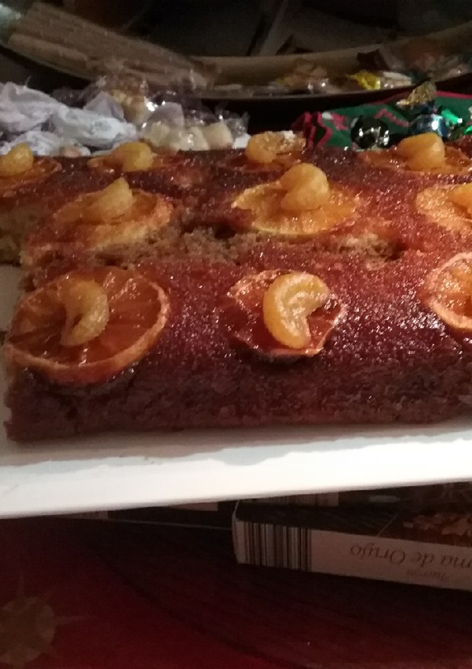 Una foto de Bizcocho de naranja