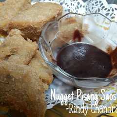 A picture of Nugget Pisang Saos Coklat.