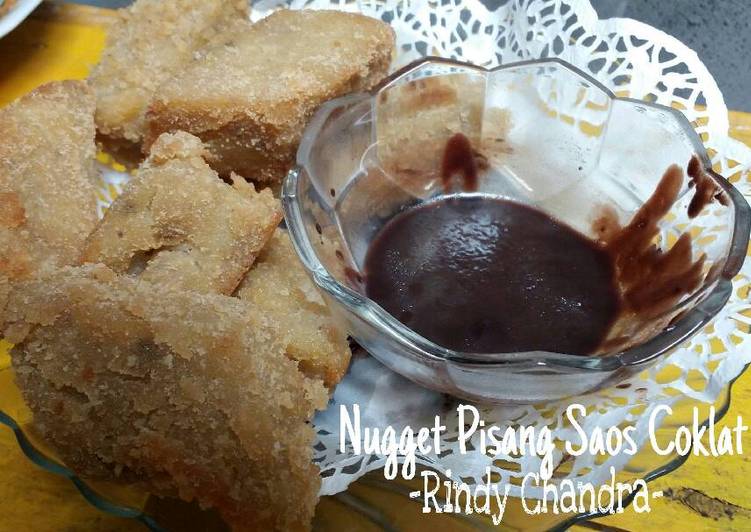 Nugget Pisang Saos Coklat