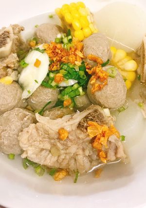 Hình của món Súp bò viên.