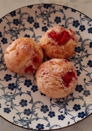 Strawberry Cookies 🍓(epres kekszek) recept fotója