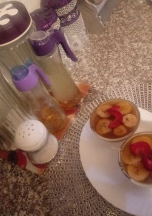 صورة لوصفة تحلية باردة بالشوكولاته والموز روعة