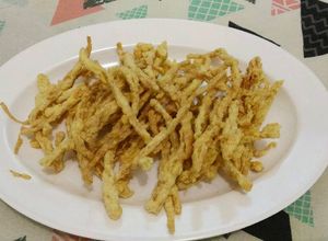 Foto resep Jamur enoki krispi (mpasi 11m+)