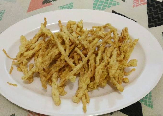 Resep Jamur enoki krispi (mpasi 11m+) oleh evifathir - Cookpad