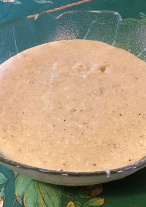 Une photo de Béchamel au vin blanc et épices tandoori