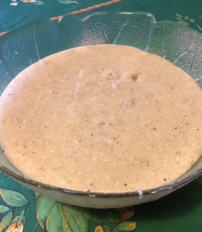 Une photo de Béchamel au vin blanc et épices tandoori