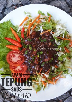 Foto resep Ayam tepung saus Teriyaki