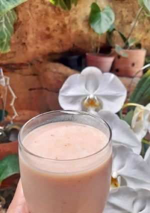 Foto resep Banana milk and dates