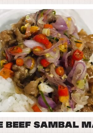 Foto resep 32. Slice Beef Sambal Matah