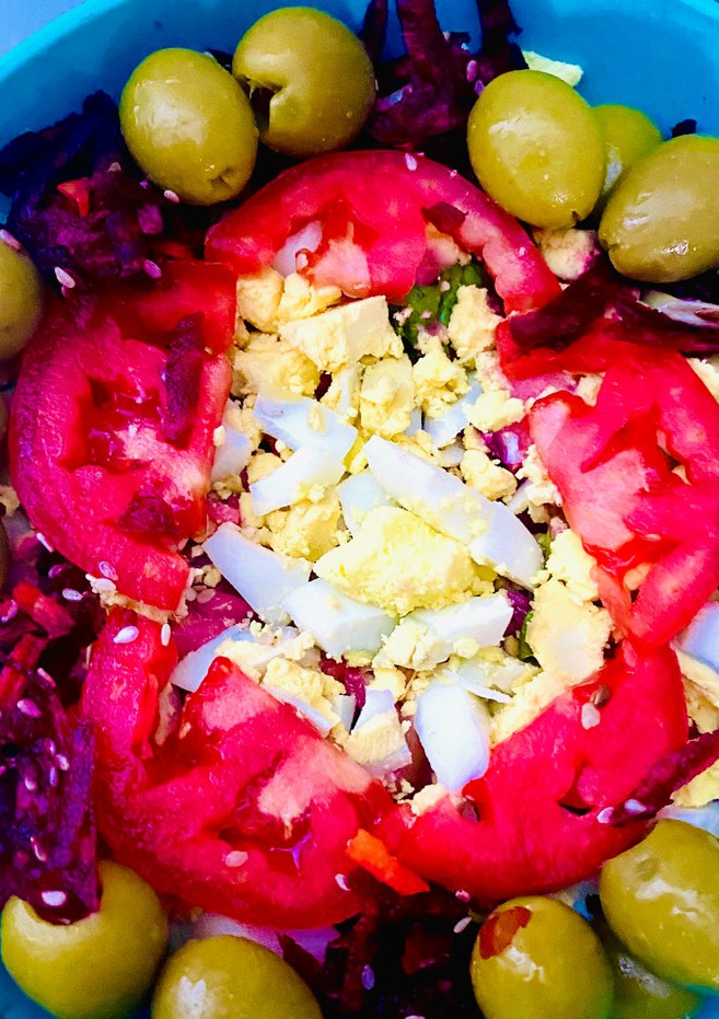 Una foto de 🥗ENSALADA🥗 🌈MULTICOLOR🌈