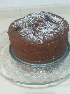 Una foto de Bizcocho de chocolate fácil