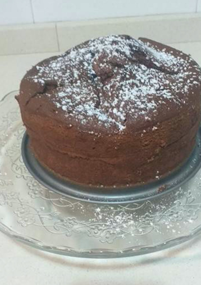Una foto de Bizcocho de chocolate fácil
