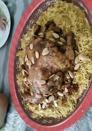 صورة لوصفة دجاج محشي