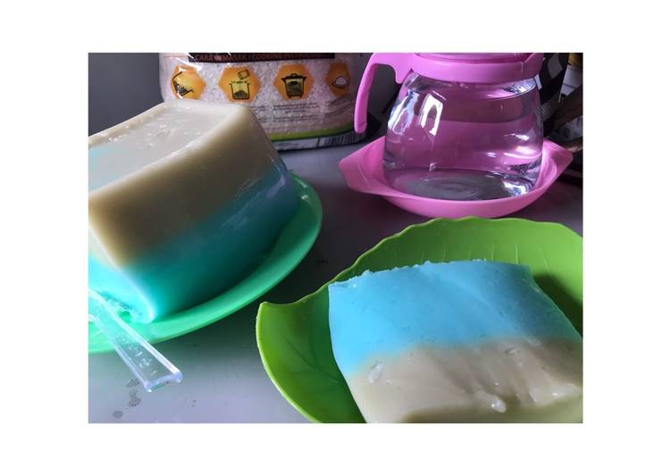 Silky puding pop ice