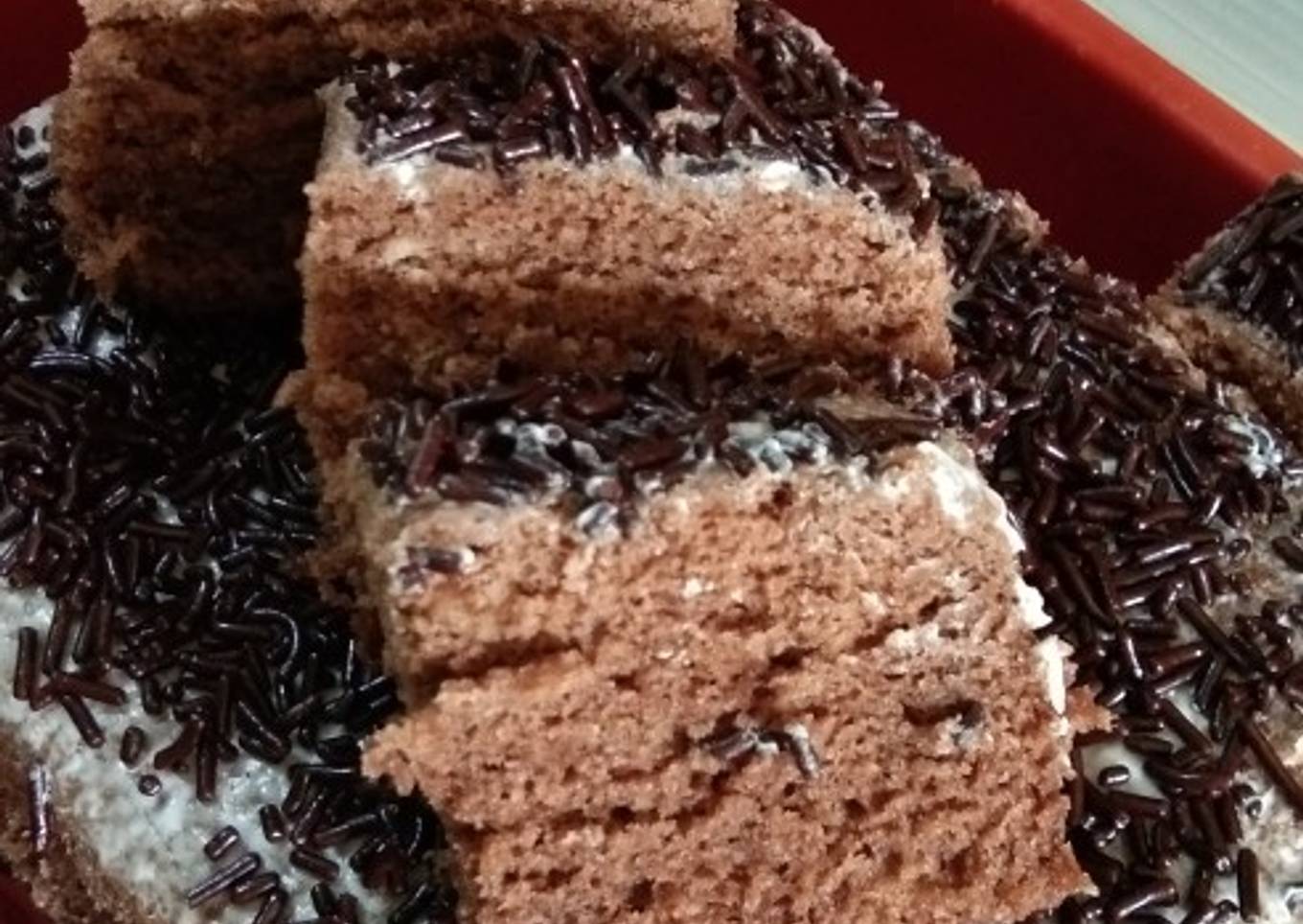 Bolu kukus beng beng super lembut - resep kuliner nusantara