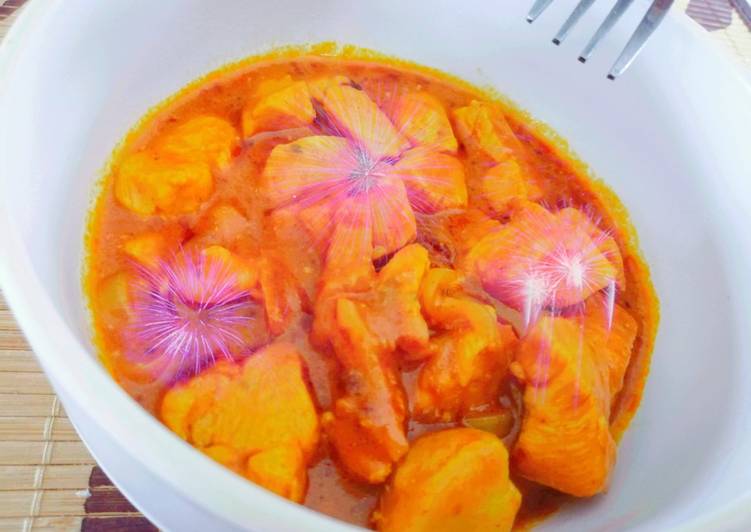 La Recette Pas à Pas Poulet Tikka massala