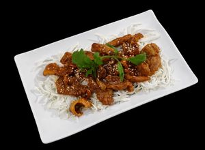 Hình của món SP.0950 - Thăn Heo Rim Sốt Teriyaki.
