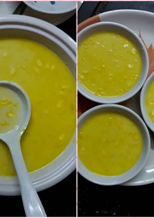 A picture of Corn kheer.