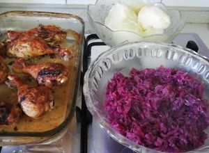 Una foto de Repollo morado o col lombarda