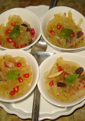 A picture of Recipe name-ALOO KA - MEETHA FALOODA.