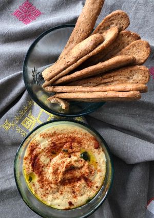 Una foto de Hummus