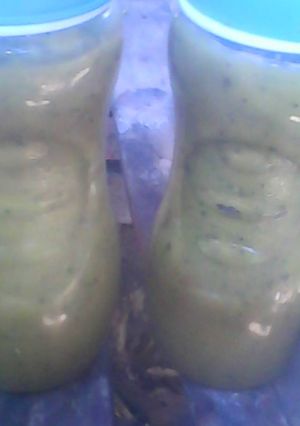 A picture of Leucaena/Huaje or Guaje smoothie.