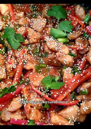 Hähnchen-Wok Rezepthauptbild