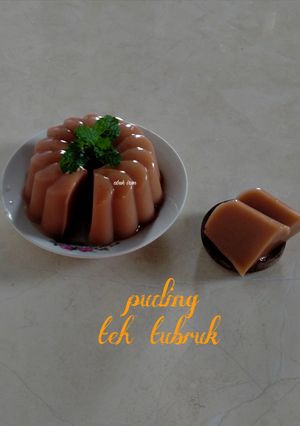 Foto resep Puding Teh tubruk