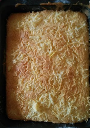 Foto resep Vanilla sponge cake with chesse