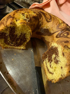Una foto de Torta marmolada