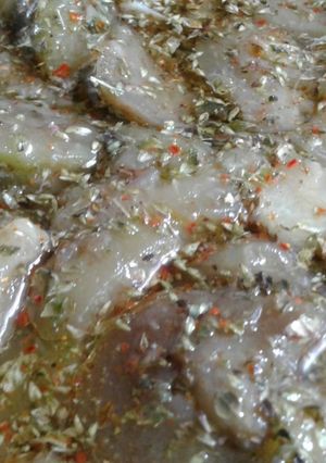 Una foto de Berenjenas en Escabeche