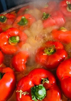صورة لوصفة محاشي فليفلة 🌶😋