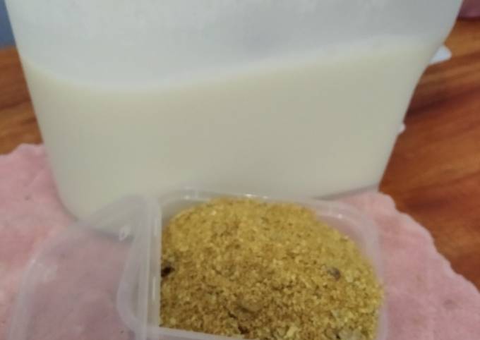 Cara Membuat Serundeng Okara / Ampas Kedelai Original Bahan Sederhana