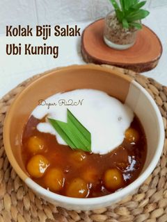 Foto resep Kolak biji salak ubi kuning
