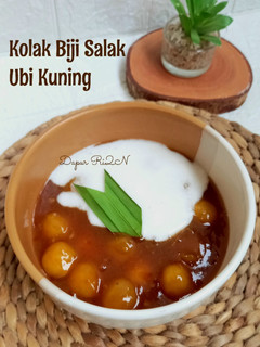 Foto resep Kolak biji salak ubi kuning