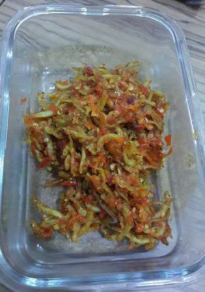 Foto resep Teri Medan Pedes (ala warteg *kata laki)