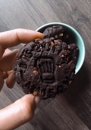 Une photo de Cookies noir intense